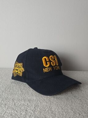CSI New York Embroidered Navy Baseball Cap